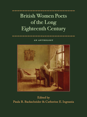 cover image of British Women Poets of the Long Eighteenth Century